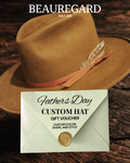 Custom Felt Hat Gift Voucher Special